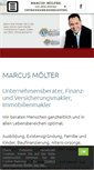 Mobile Screenshot of marcus-moelter.de